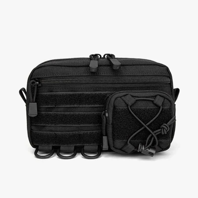 TACTICAL FIRST AID KIT WAIST BAG NYLON MEDICAL POUCH MOLLE TOOL ORGANISER OUTDOOR